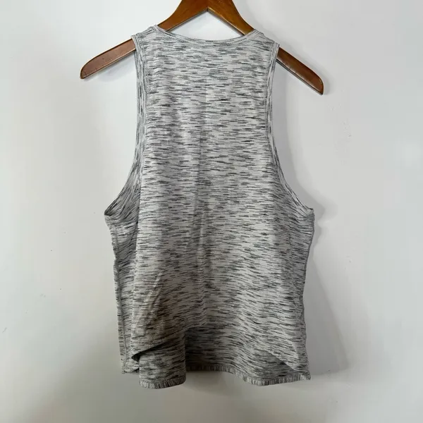 Lululemon Squad Goals‎ Tank Tiger Space Dye Black White Size 10 - Image 4
