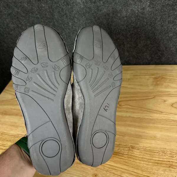 Dbeck Amundsen Grey Suede Handcrafted Casual Outdoor Walking Shoes Size 36 - Image 10