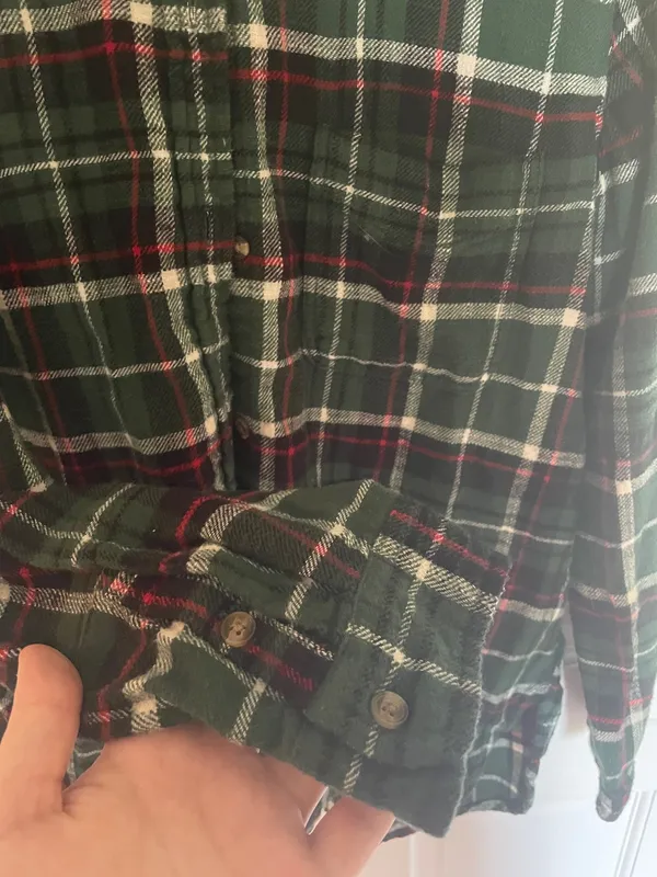 American Eagle Flannel Boyfriend - Image 4