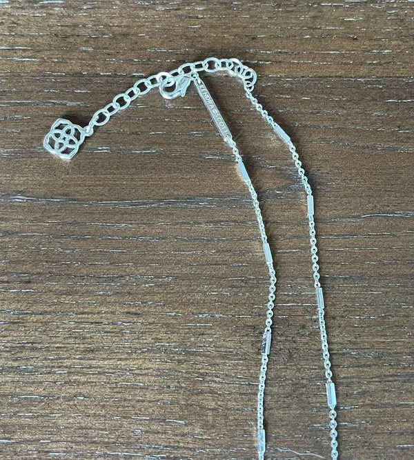 Kendra Scott Elisa Necklace Turquoise with custom chain - Image 5