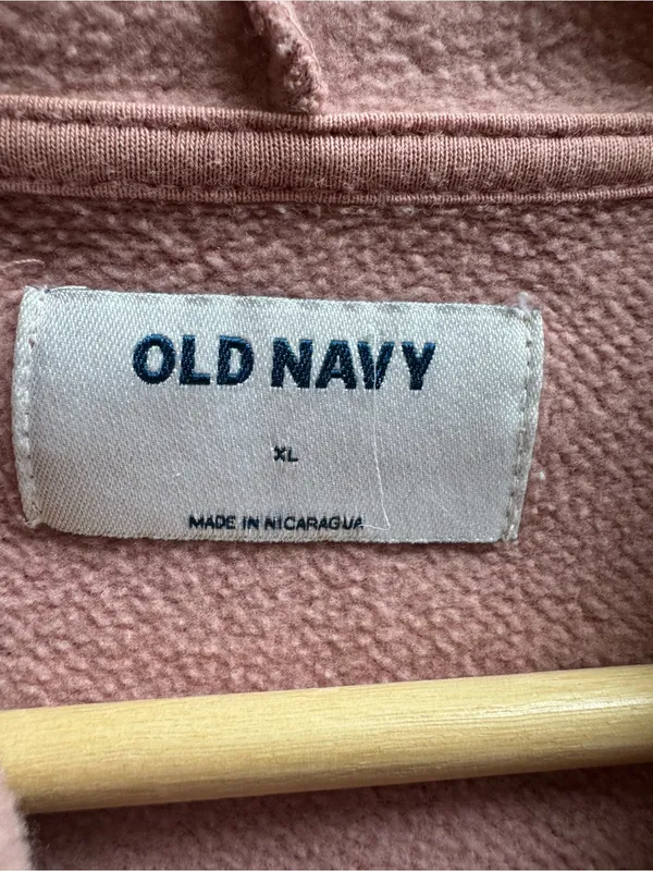 Old Navy Graphic Hoodie in Mauve with PlayStation Logo size XL - Image 6