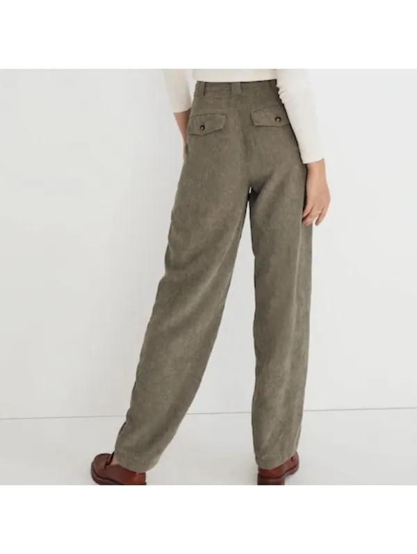 Madewell Corduroy High-Rise Tapered Pants - Image 2