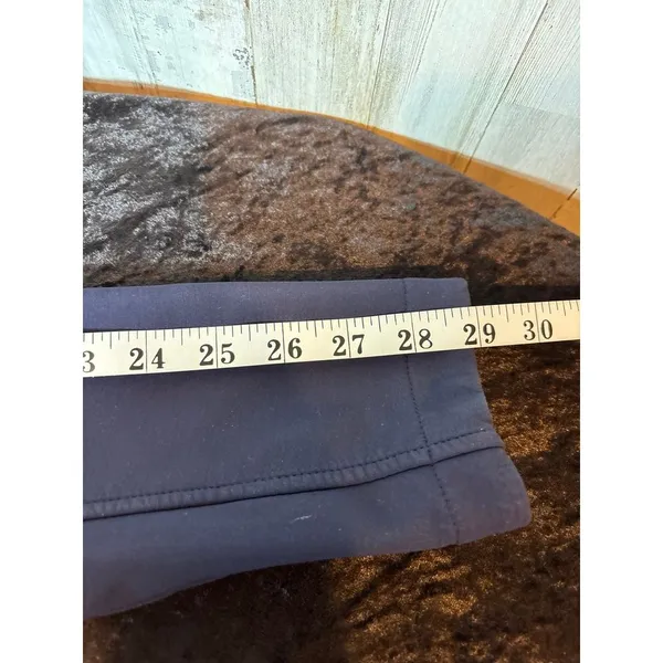 Women's Marmot Navy Blue Fur Hooded Jacket‎ Size Medium - Image 6