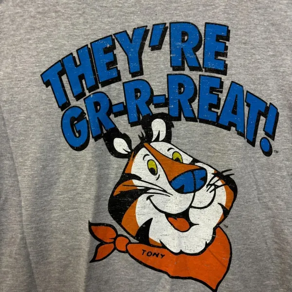 Tony the Tiger They’re Great cereal promo tshirt size medium - Image 2