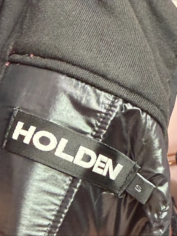 HOLDEN High Waisted Softshell Pants Brown Flare Ski Snow Winter Zip Leg. Size S - Image 6