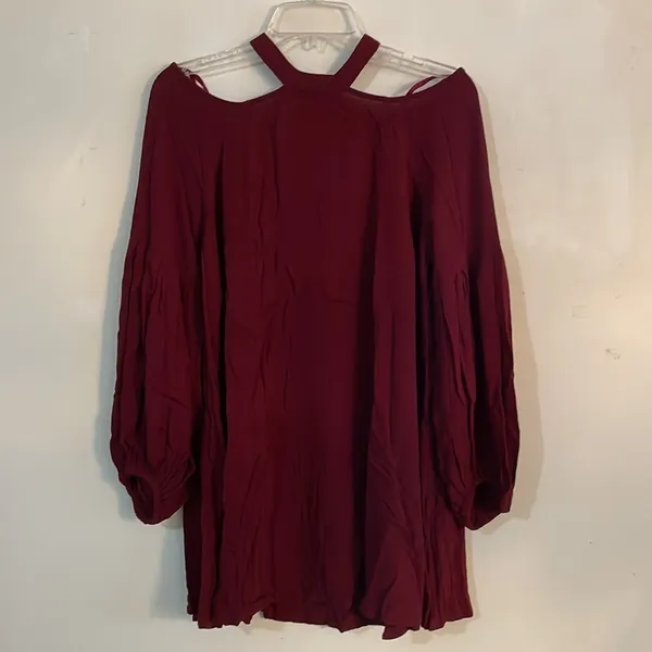 Free People Drift Away Cold Shoulder Tunic Top / Dress - Image 10