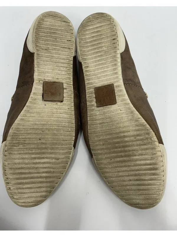 Frye Melanie Women's Slip On Loafers Size 7.5 Brown Leather Casual Ballet Flat - Image 7