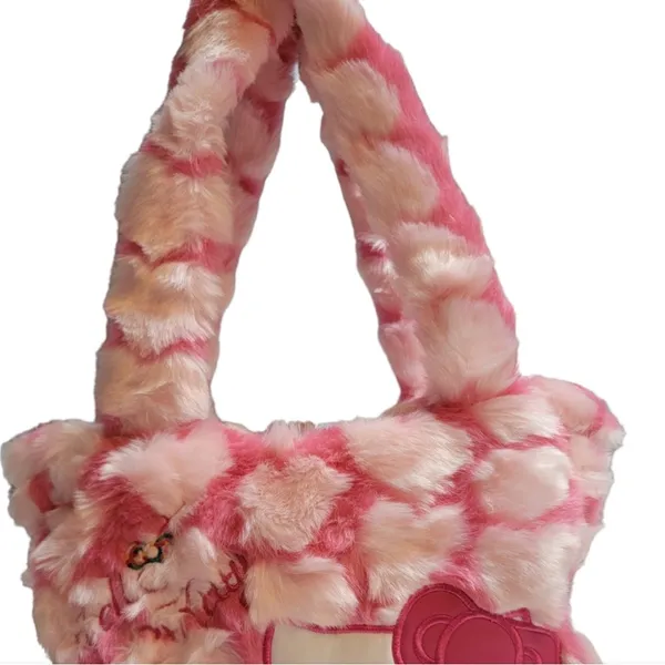 Sanrio Hello Kitty Furry Tote NWT - Image 4