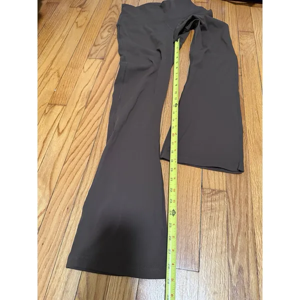 Tuckernuck Tnuck‎ Sport Millie High Rise Compression Spandex Yoga Leggings Brown - Image 8