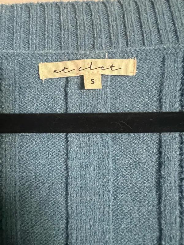 Luna Boutique blue sweater dress - Image 3