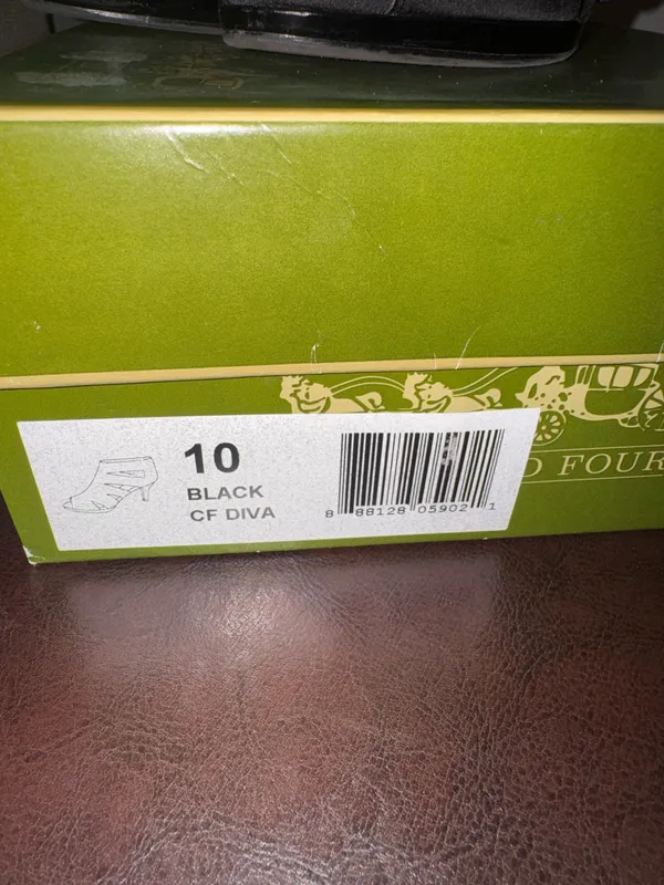 Coach & Four Womens Peep Toe Stilleto Heels size 10. - Image 5