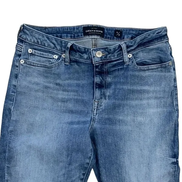 Lucky Brand Distressed Stretchy Denim Jeans Pants(Size 10) - Image 5