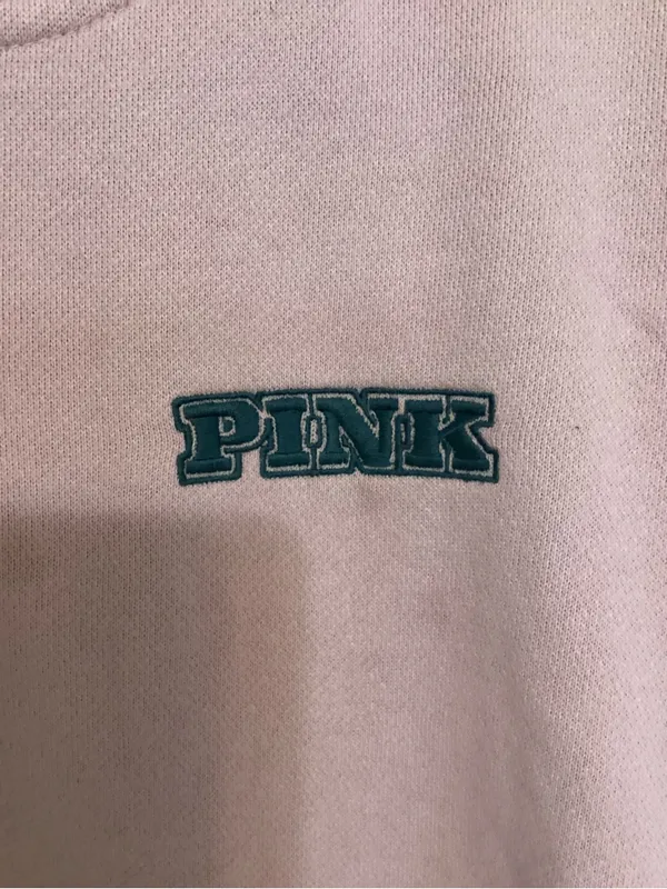PINK Victoria's Secret Soft Pale Pink Hoodie - Image 3
