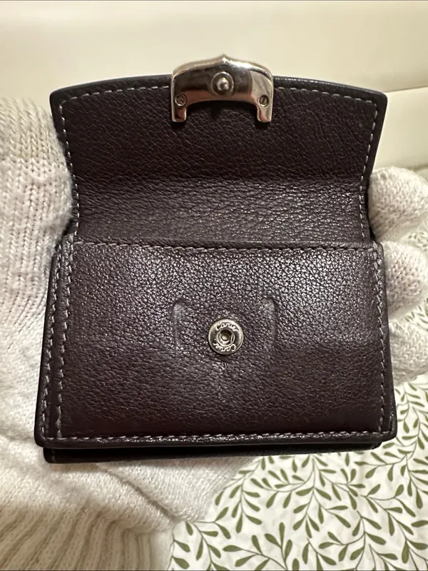 Cartier Leather Compact Wallet - Image 7