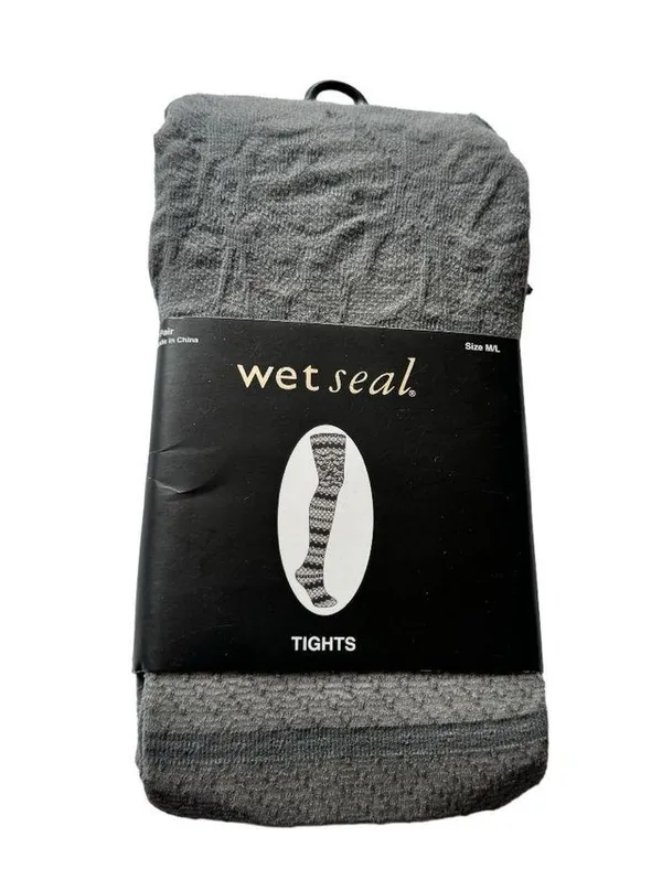 Wet Seal Women's Cold Weather Winter Fall Tights Sz M/L NWT - Image 2