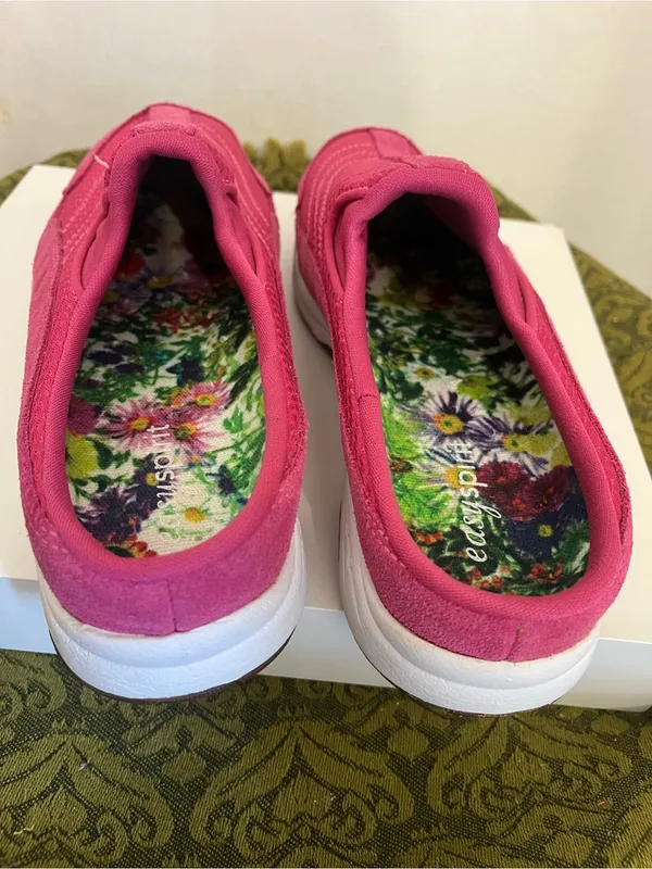 Easy Spirit Women’s Slip-On Sneakers in Fuchsia - Image 5