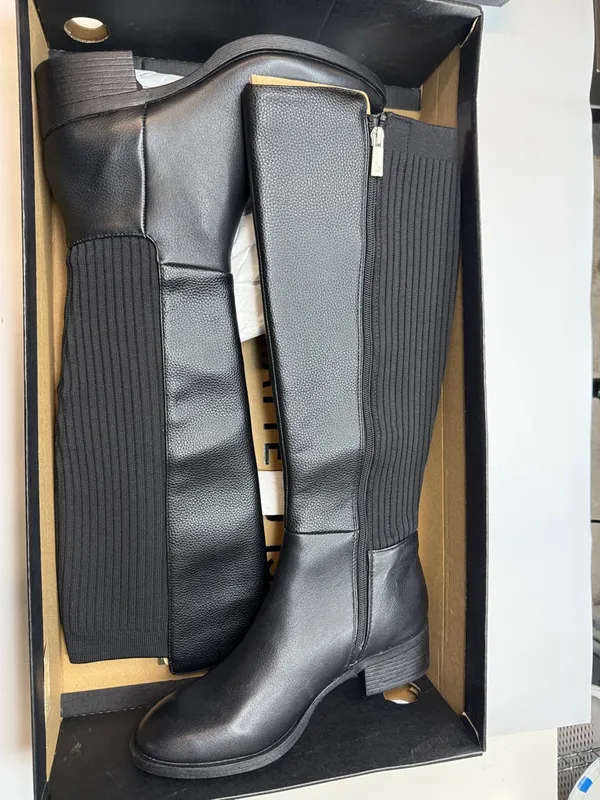 Kenneth Cole New York Women's Levon Tall Shaft Knee High Riding Boots- Size 7M - Image 6