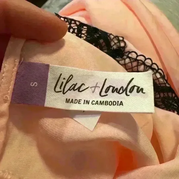 Women’s Pink Lilac + London Night Gown - Image 8