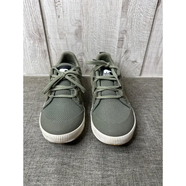 Sorel Womens Sneakers Size 6.5 US Olive Green Out n About WP Casual Shoes - Image 5