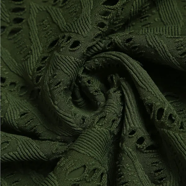 Berlook Dark Green Triangle Cutout Bikini Top & Tie Bottom Size M - Image 8