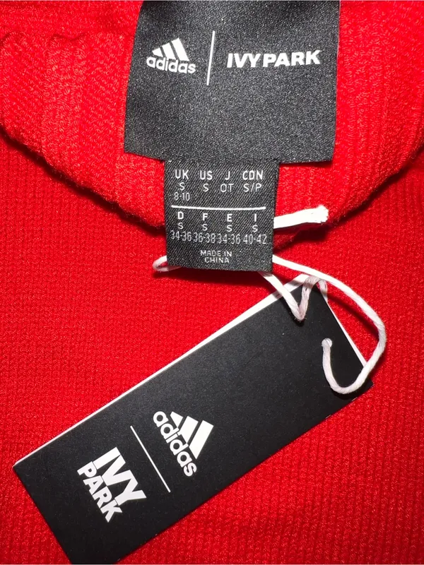 adidas x IVY PARK Red Rayon Turtleneck - Image 7