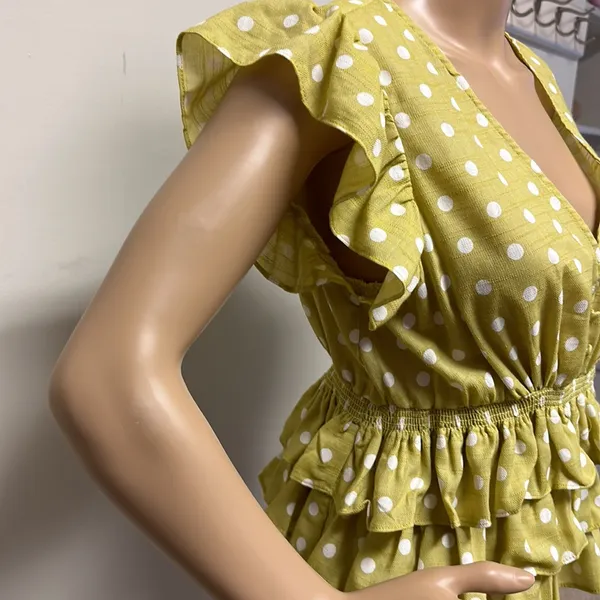 NWT Mustard Seed Tiered Ruffle Top from ivy & Leo - Image 5