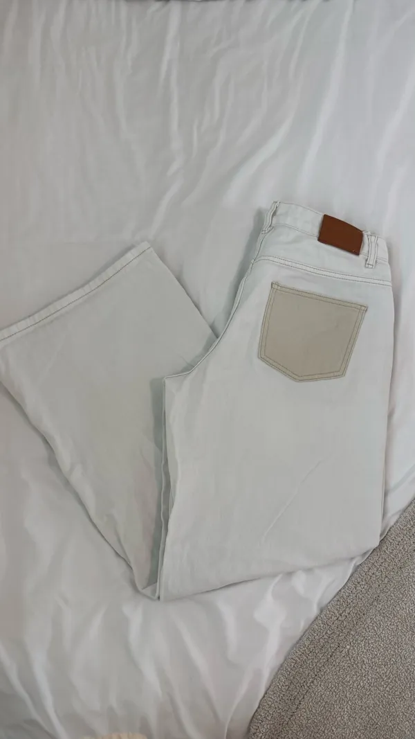 White denim white fox jeans - Image 2