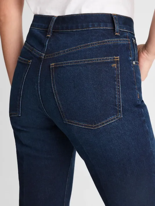 Madewell Relaxed Bootcut Jeans high rise dark wash women’s Size 29 NWT - Image 5