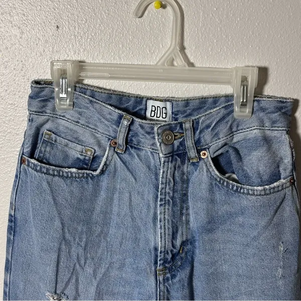 BDG Urban Outfitters Women Denim‎ Blue Wash Mom Jeans size 24 - Image 4