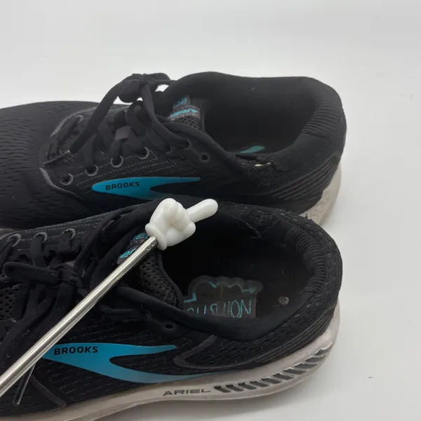 Brooks Ariel 20 Womens Running Shoes Black Teal Size 8.5 B - Image 7