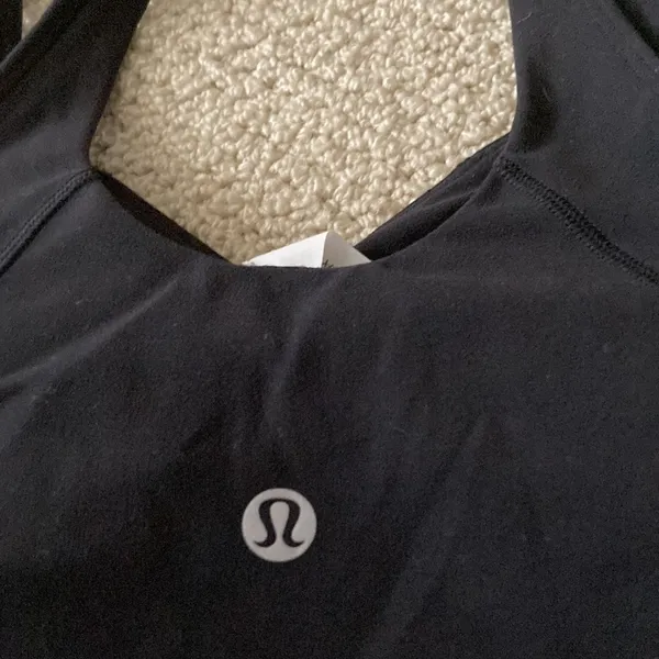 Lululemon Align Tank Black Size 4 Nulu Original Version 2020 Thin Strap Like New - Image 4
