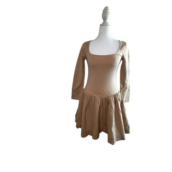 Free People Cream Boho Maxi Dress Women's Size XS New With Tags - Image 2