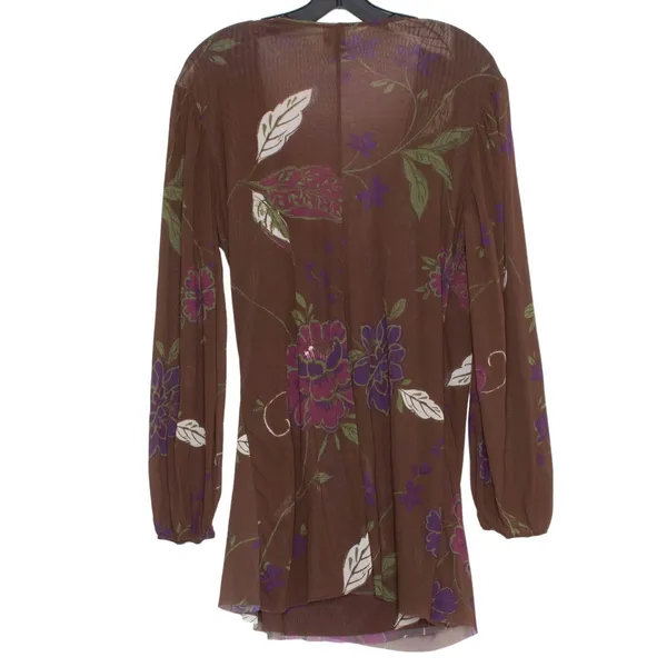 Sweet Pea Top Maternity Boho Fairy Whimsigoth Earthy Romantic Floral‎ Size Large - Image 3
