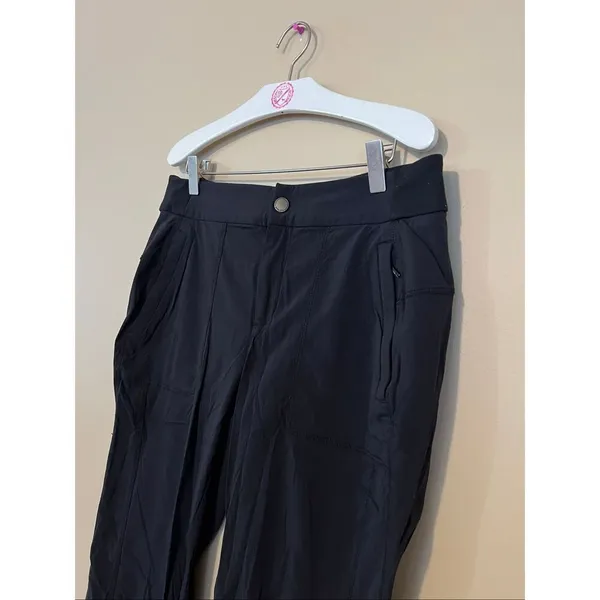 Athleta Black Womans Pants Size 8 - Image 3