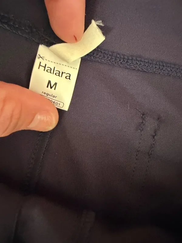 Halara M tapered Mid Rise Pocket Work Pants In Dress Blues - Image 6