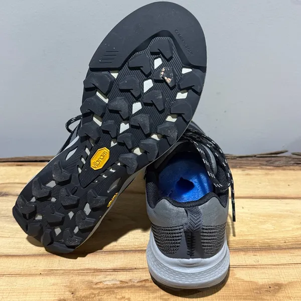NEW MERRELL‎ mqm flex 2 hiking sneakers in black/granite B35 - Image 11