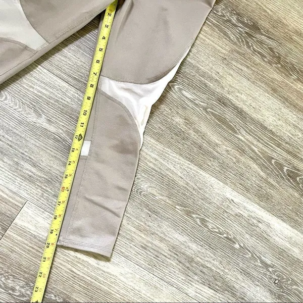 Alo yoga high waist Capri tan mesh legging - Image 12