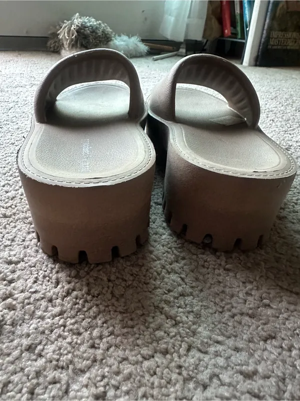 Jeffrey Campbell Lug Sole Slide Sandals 8 - Image 6