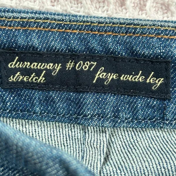 Citizens of Humanity Faye Wide Leg Flare Jeans Size 25 Blue Low Rise Vintage Y2K - Image 5