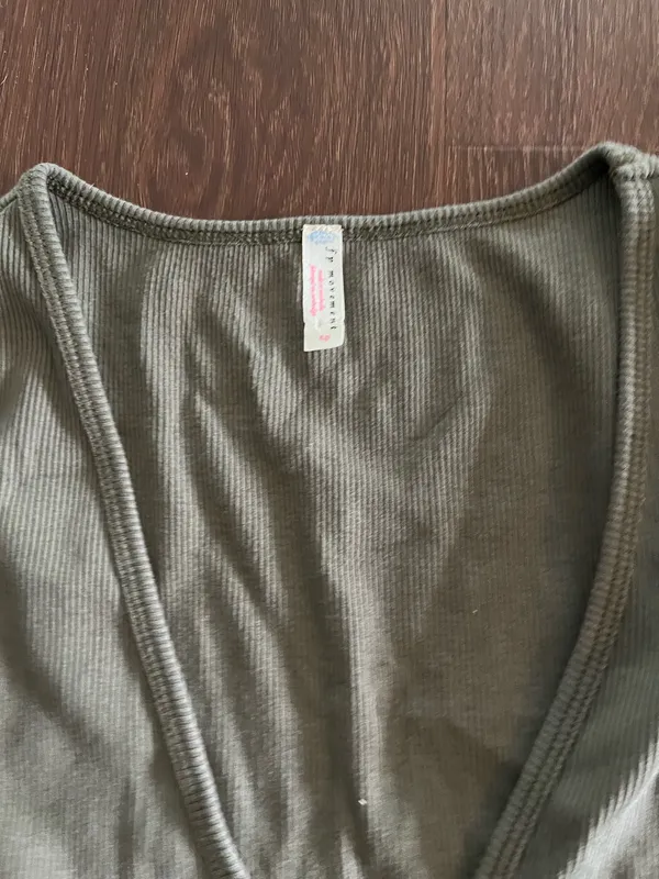 FP Movement Scoop Neck Tank Army Green Size Small - Image 3