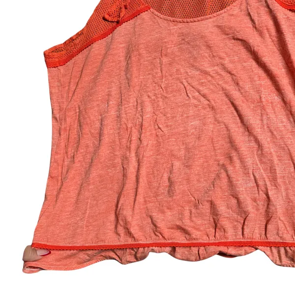 Adidas‎ by Stella McCartney Mesh Orange Tank Size: M - Image 2