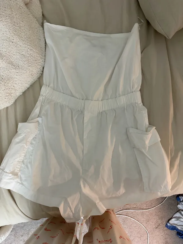 ZARA white romper - Image 5