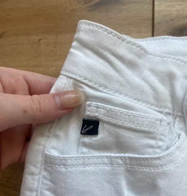 KanCan white Jean shorts - Image 5