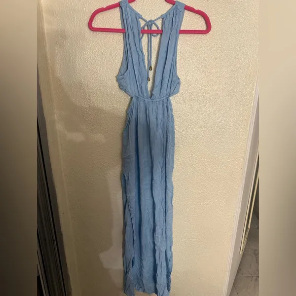 L*Space Light sky Blue Rafael Cover-Up size SM - Image 6