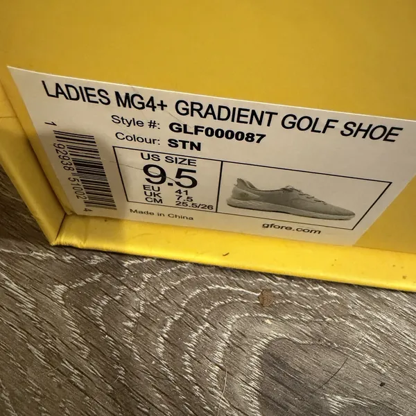 G/FORE GFORE MG4+‎ Gradient Golf Shoe Sneaker ⛳️ Women's 9.5 ⛳️ Khaki Tan Green - Image 11
