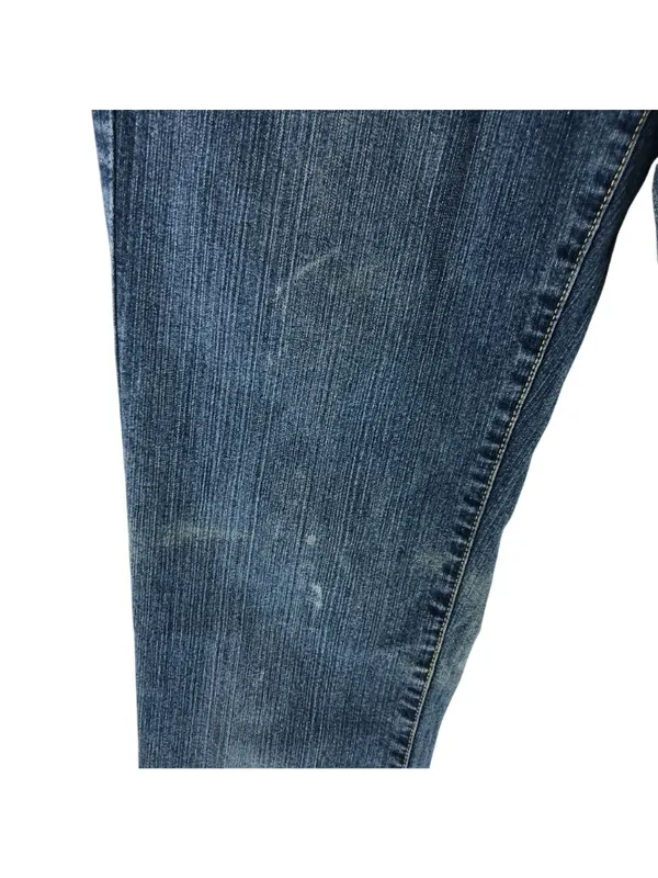 U.S. Polo Assn. Womens Blue Denim Jeans Size 9/10 Low Rise Straight Leg - Image 2