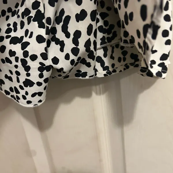 Altar'd State Black and White Polka Dot Skort - size L - Image 6
