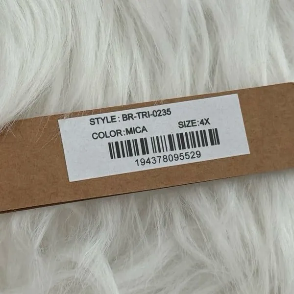Skims Fits Everybody Crossover Bralette Mica Size 4X - Image 9