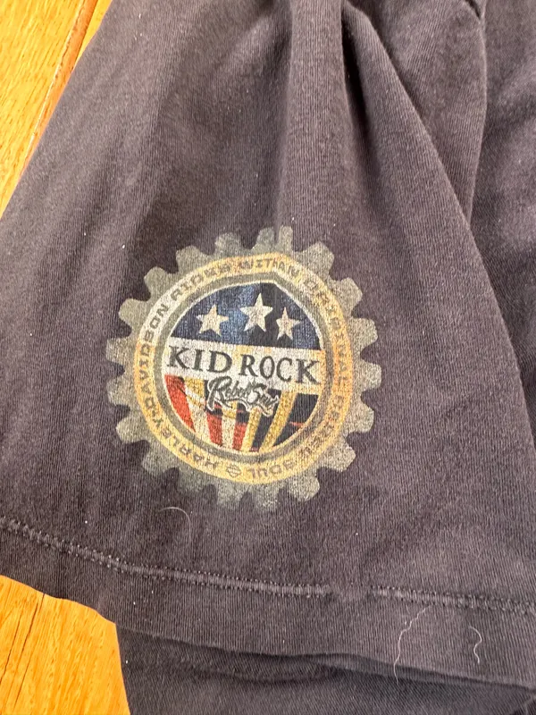 Black Harley Davidson Kid Rock Tee - Image 5