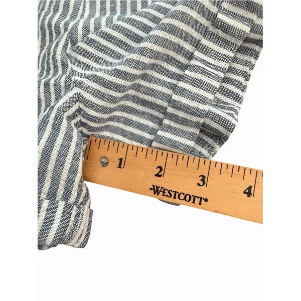 Cali 1850 Los Angeles Womens Small Shorts Jumper Linen Cotton Stripe New III13-1 - Image 8